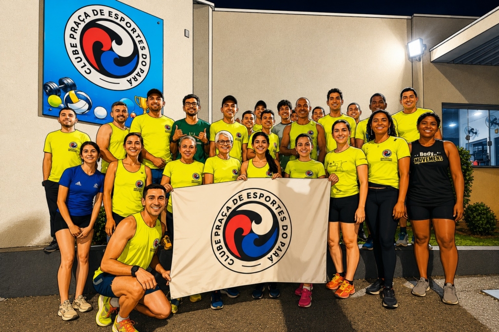 Grupo De Corrida Praça De Esportes